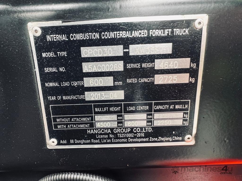 Used 3000kg Diesel Forklift